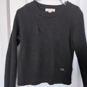 Michael Kors Black Crew Neck Sweater